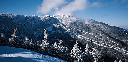 Ski East 1204 AGELESS Little has changed since the addition of the Gondola terrain pod in 1968-long before many Stowe skiers were born. Photo courtesy of Stowe…