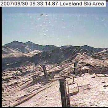Loveland Snowmaking On Oct. 2, it's dumping!PHOTO: Loveland Ski AreaFollow the day-to-day action at skiloveland.com