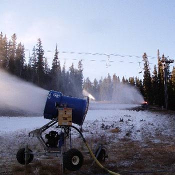 Loveland Snowmaking It's starting to look like winter.PHOTO: Loveland Ski AreaFollow the day-to-day action at skiloveland.com