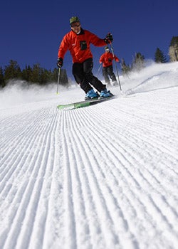 Mammoth Mountain, CA Opens Catching the first chair is lucky. Getting the first chair and then six inches of fresh is even luckier. Check out mammothmountain.com for more…