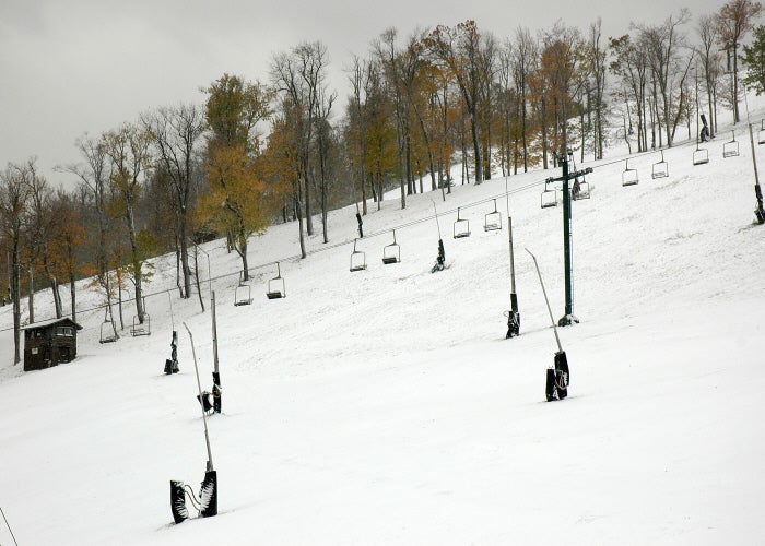 Seven Springs Mountain Resort, PA Seven Springs wasn't left out of the East's big dump. Here is a picture from Wednesday morning with more snow expected throughout the week. For more…