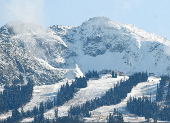 Whistler Blackcomb, BC The Alpine Snowline on Blackcomb Mountain on October 21. Whistler Blackcomb was expected to get some snow showers later in the week. For more…