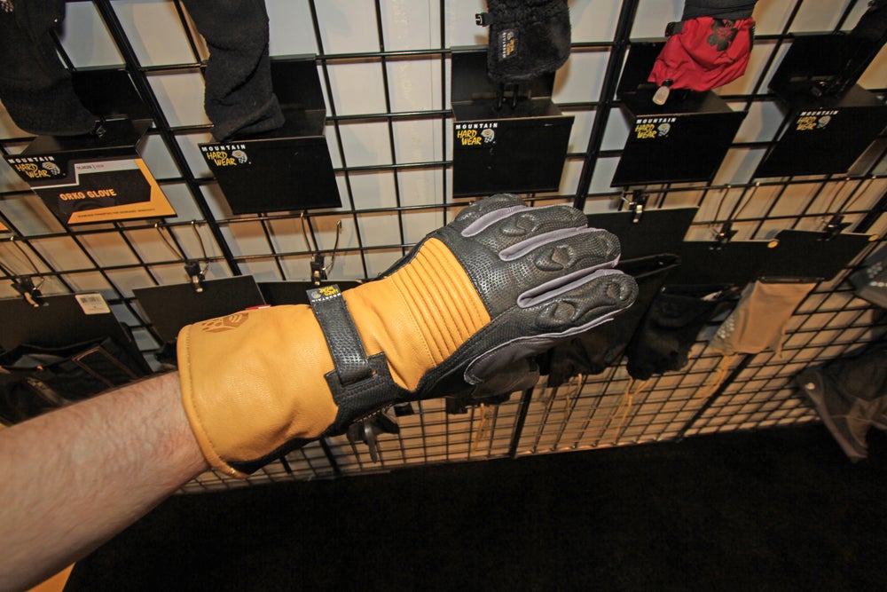 Mountain Hardwear Bazuka Glove These super-functional insulated gloves from Mountain Hardwear feature OutDry Waterproof Technology that is bonded to a leather body that will seal…