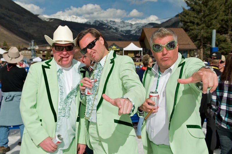 Spring Back to Vail The costumes are a big part of the overall