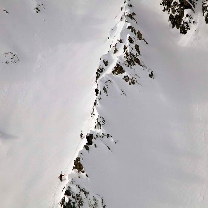Valdez, AK Dylan Freed, shown here, is a guide at Valdez Heli-Ski Guides, the outfitter Doug Coombs founded in 1993. An accomplished ski mountaineer, Freed has…