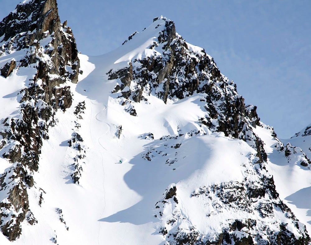 Valdez, AK Jake Sakson shredding the lower elevation powder off Thompson Pass. The pass itself rises to just below 2,800 feet in elevation, which means the…