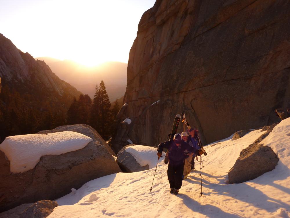 How to Get Around in the Sierra. More photos and tips on how to ski in the Sierra.