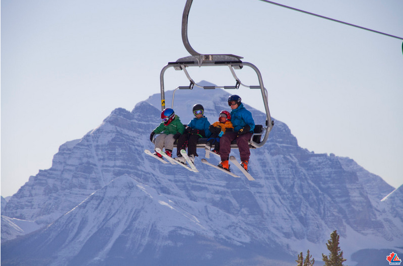 Lake Louise Lake Louise Ski Area kicked off the season running the Glacier Express Quad and the Sunny T-Bar