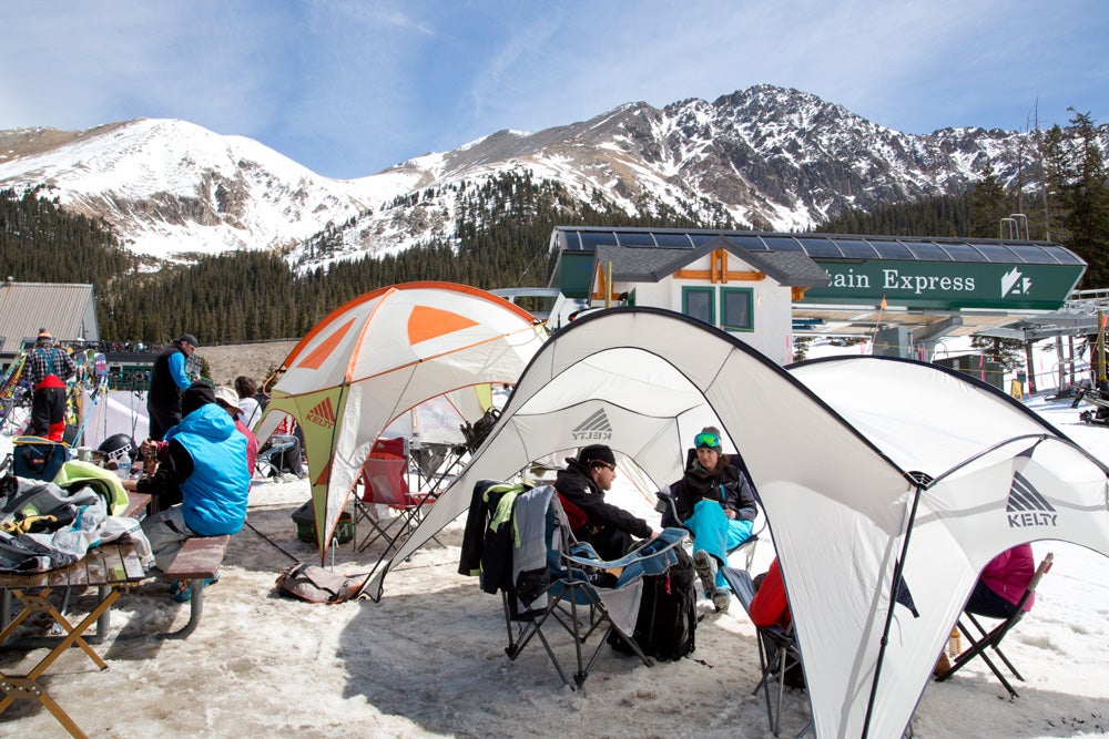 Spring in Colorado After a snowy day one, the sun and warm temperatures returned. Luckily testers could retreat to some shade under sunshades provided by Kelty, the…