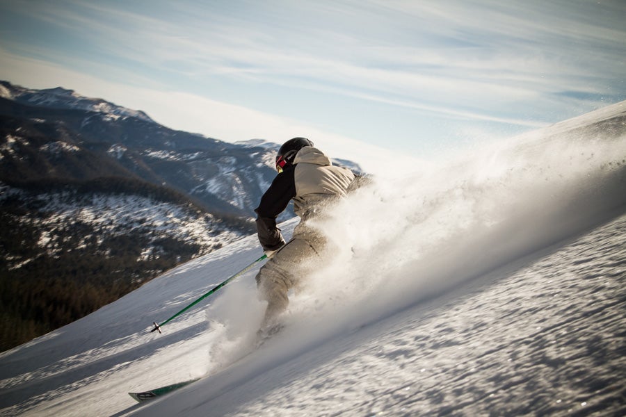 First Tracks at Wolf Creek Kjell Ellefson dropping in on his first powder turns of the season at Wolf Creek Colorado.For more info go to : wolfcreekski.com