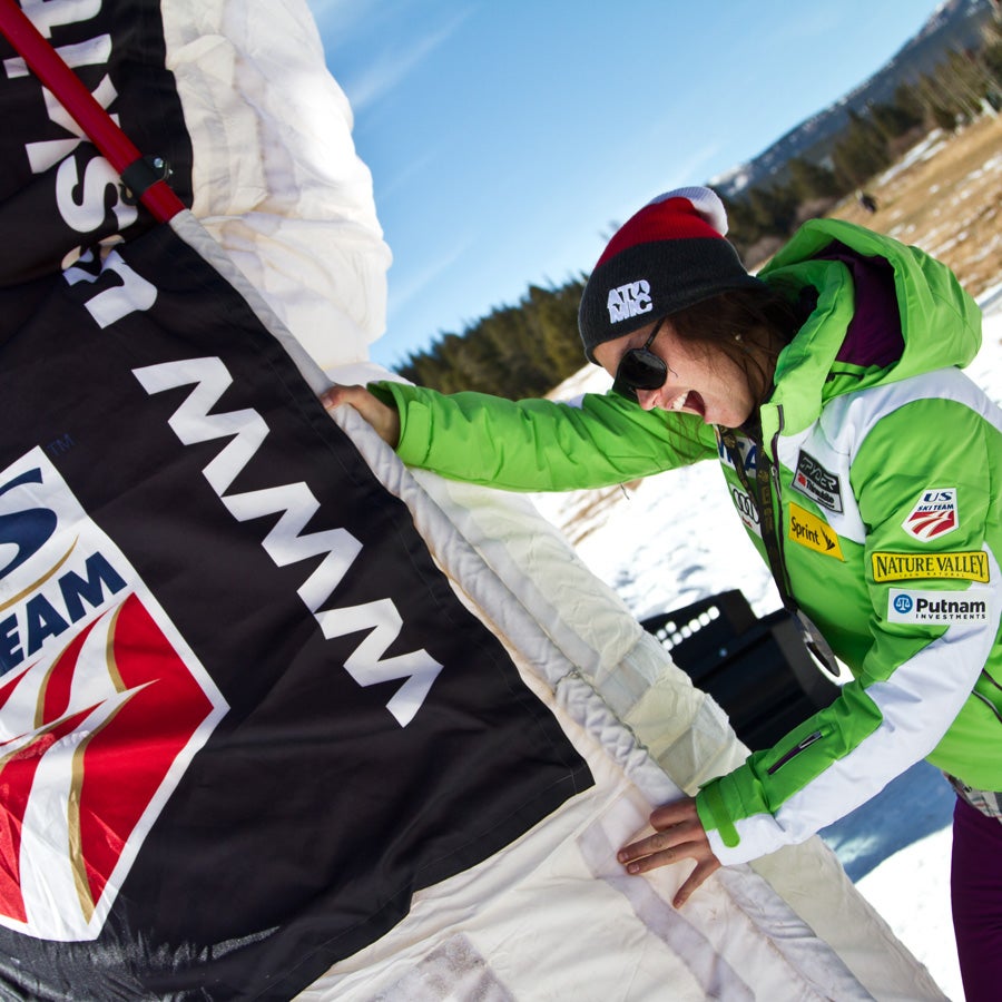 Julia Ford Julia Ford is excited to get an entire month of training on a fast course before her first race.