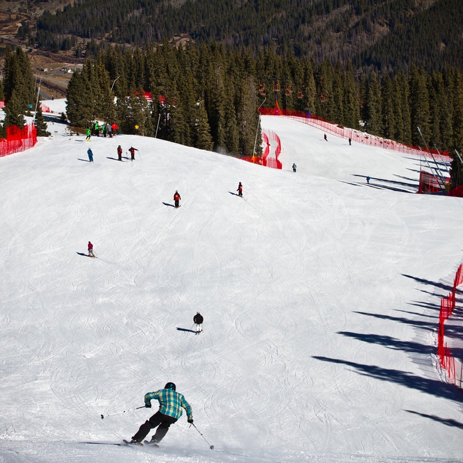 Wide Open The width of trail for a downhill course is enormous. It also makes for some great skiing when the gates aren't up. The US Ski Team has this to…