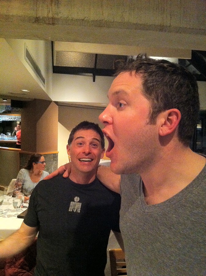 Keep it in Perspective Tester Josh Povec eats the head of tester Gordy Mergroz for dinner at Snowbird's Lodge Bistro.Behind the scenes of Ski Test 2013: Day 1 | Day 2 | Day…