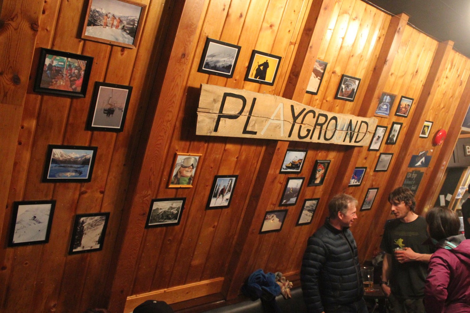 Adult Playground With the race over, the party moved inside to the Griz Bar, an après for Canadians since 1962. Photos on the wall reminded skiers that this place…