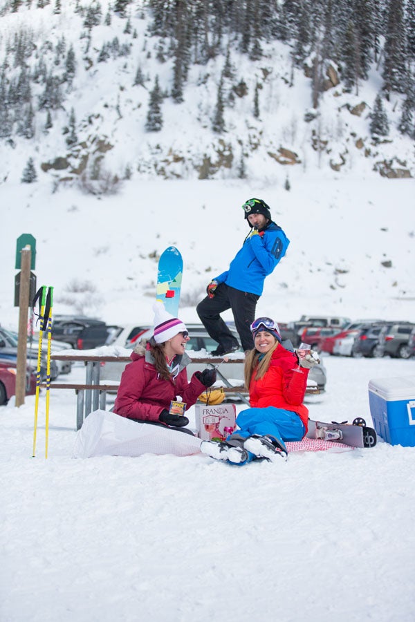 Picnic Time It's all about laying in the snow, sipping on boxed wine and enjoying the company of other folks who also enjoy laying in the snow and sipping on…