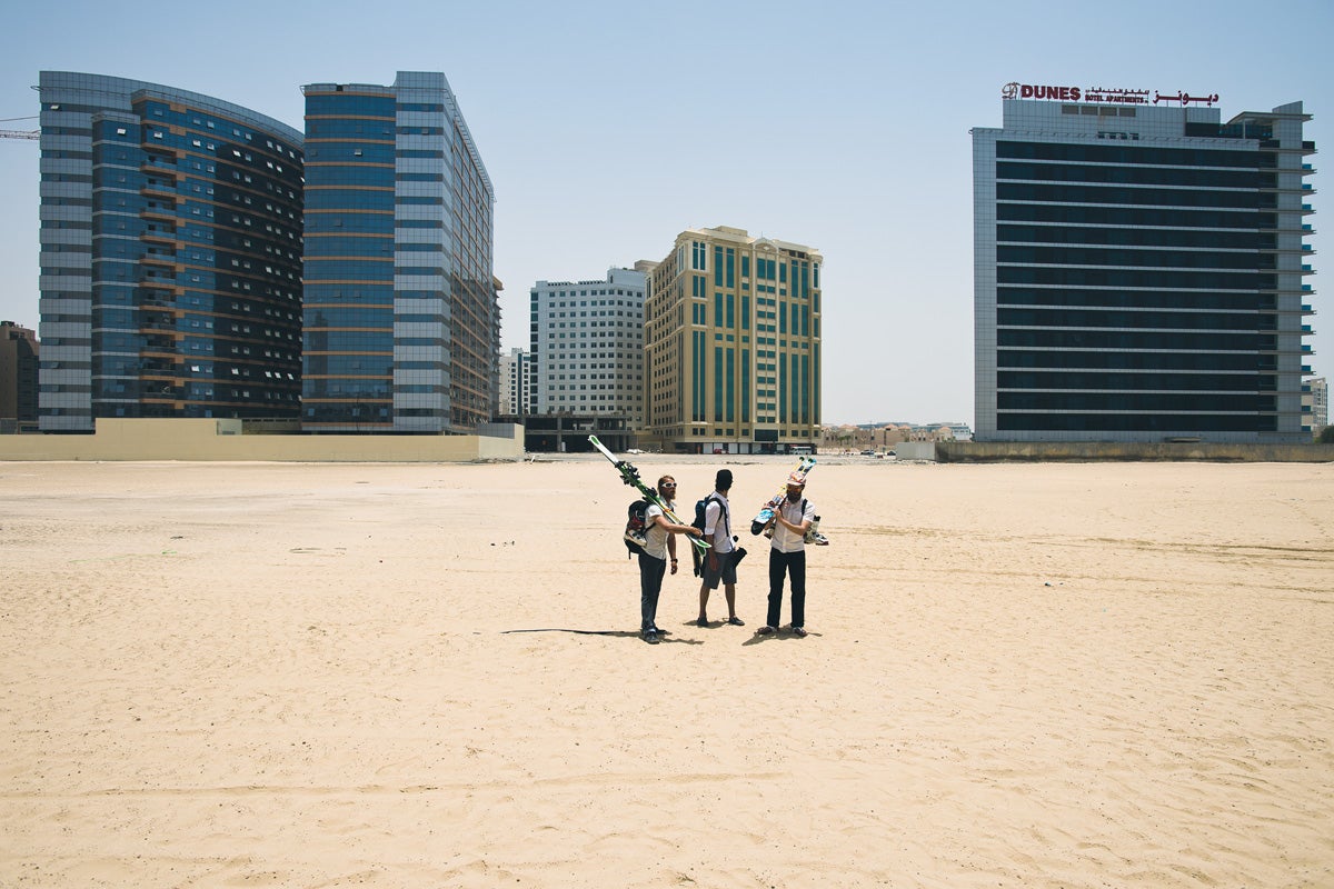 Dubai, United Arab Emirates The Mall of Emirates in Dubai has indoor skiing, and Chad Sayers, Chad Manley, and Daniel Irving wanted to see and ski it for themselves. “Of course,…