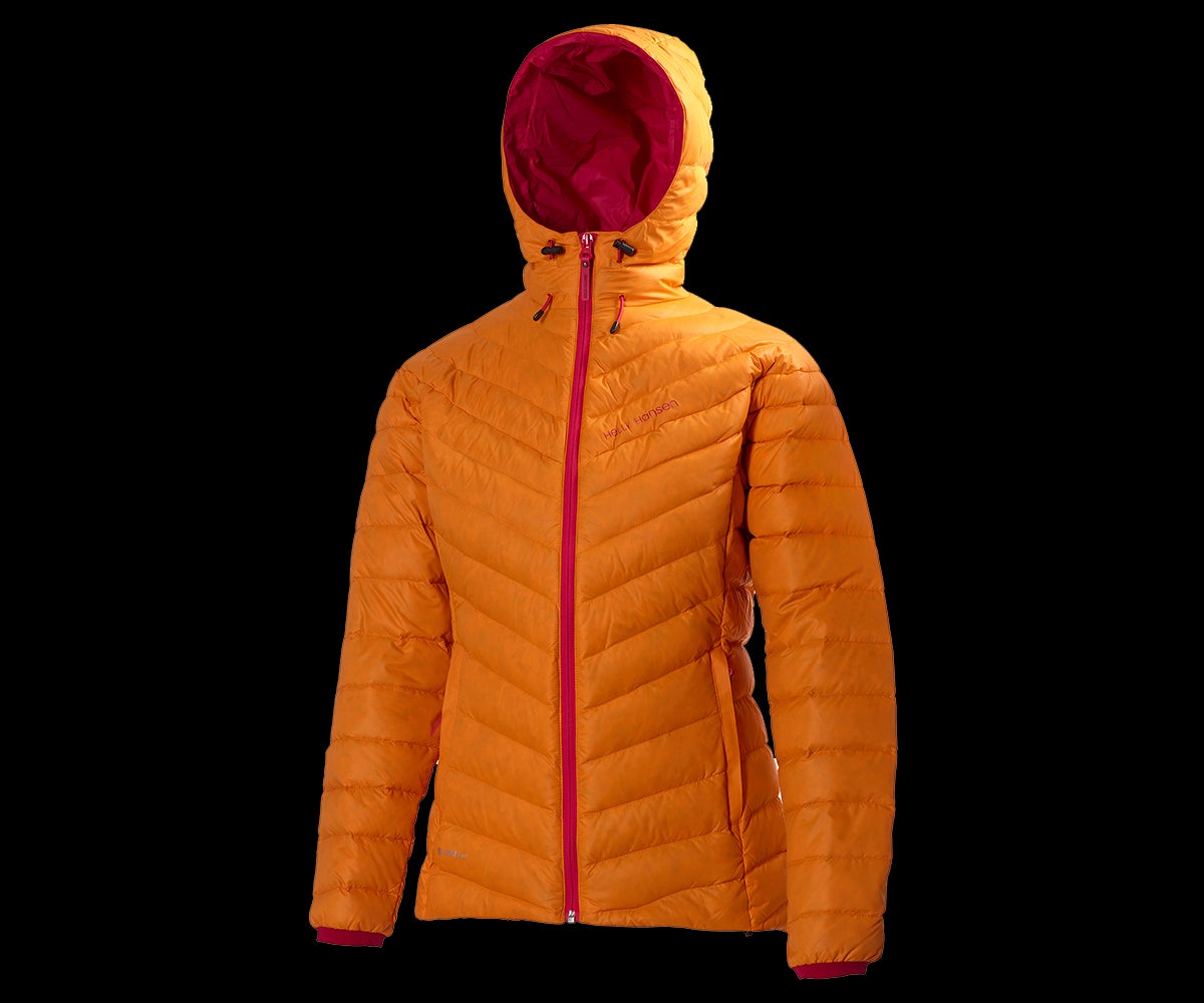Helly Hansen Women's Verglas Hooded Down Insulator Jacket This jacket had us at the cheerful orange color with pink piping. It's also uber warm and uber light—the perfect winter warmer. [$270,…