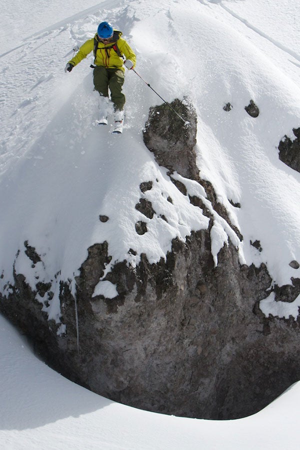 Mini Huck For motivated ski tourers, the terrain around Lost Trail Lodge is endlessly fun,