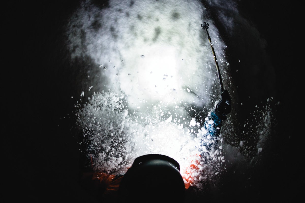 Niseko, Japan “I had always wanted to see what the night skiing was about,” says photographer Garrett Grove. “So we ventured forth with 1,600-lumen bike lights…