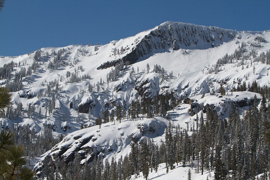 Sierra Secret After two days of sock-in, we awoke to these glorious views.