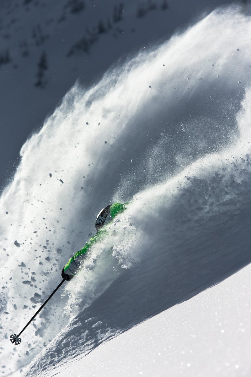 2013 Focus: Alta, Utah Photographer: Adam Barker Location: Alta, Utah Skier: Parker Cook