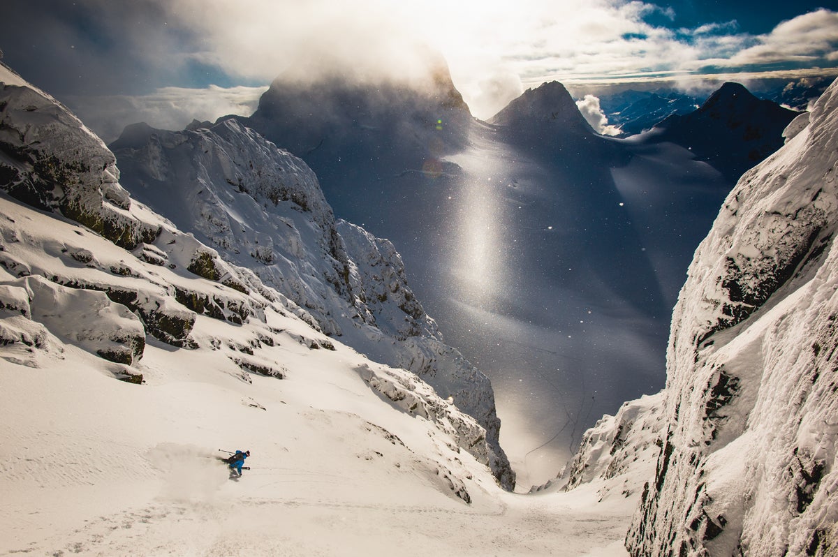 2013 Focus: Pemberton, B.C. Photographer: Reuben Krabbe Location: Pemberton, British Columbia Skier: Marcus Waring