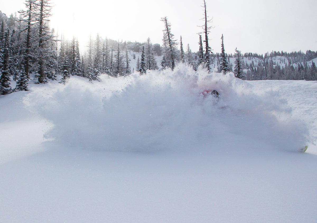 Mission Ridge A foot of snow dumped the night before this 20-degree February morning at Mission Ridge in Washington. At the Outback Bowl above Chair 4, skier Tony…