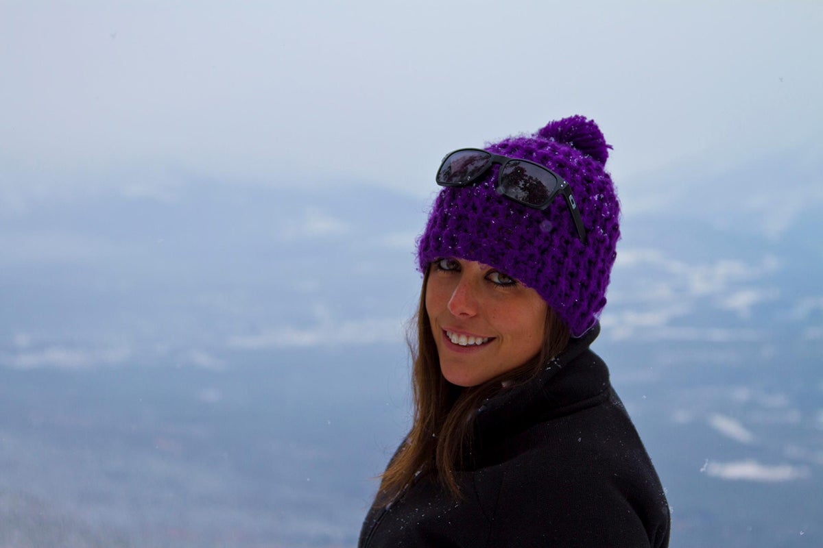 Sarah Woods A resident of Whistler, British Columbia, Sarah Woods is one of the women behind Pretty Faces’s Canadian tour—and also co-founder of Mountain Match…