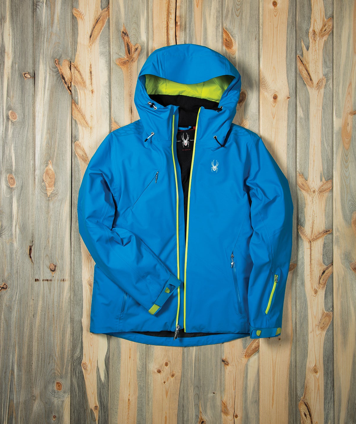 SPYDER PRYME JACKET New to Chris Davenport’s White Spyder Collection of outerwear, the Pryme borrows technologies from more backcountry-driven pieces—shoulder…