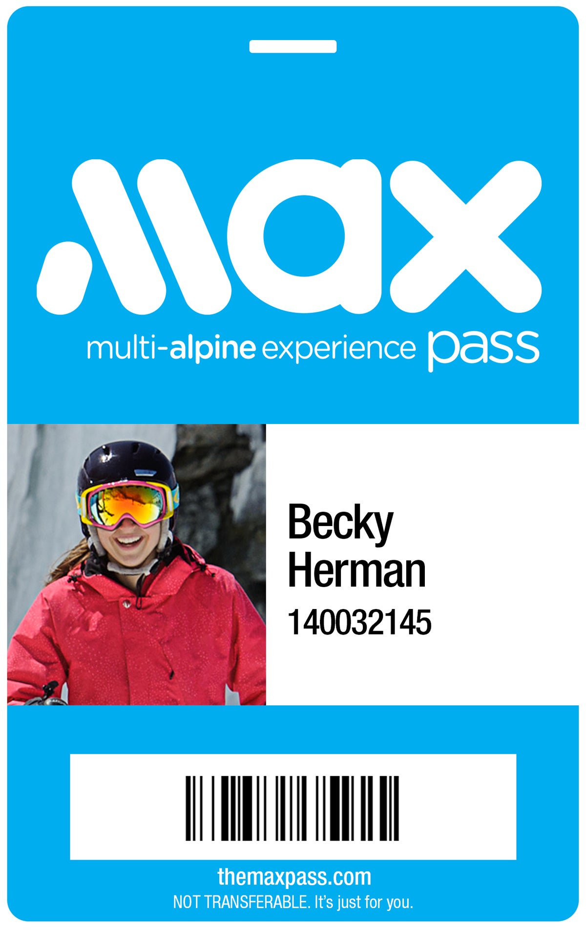 M.A.X. Pass Five days each with no blackout dates at 22 mountains all over North America: Blue Mountain, Mont Treblant, Stratton, Steamboat, Snowshoe, Winter…