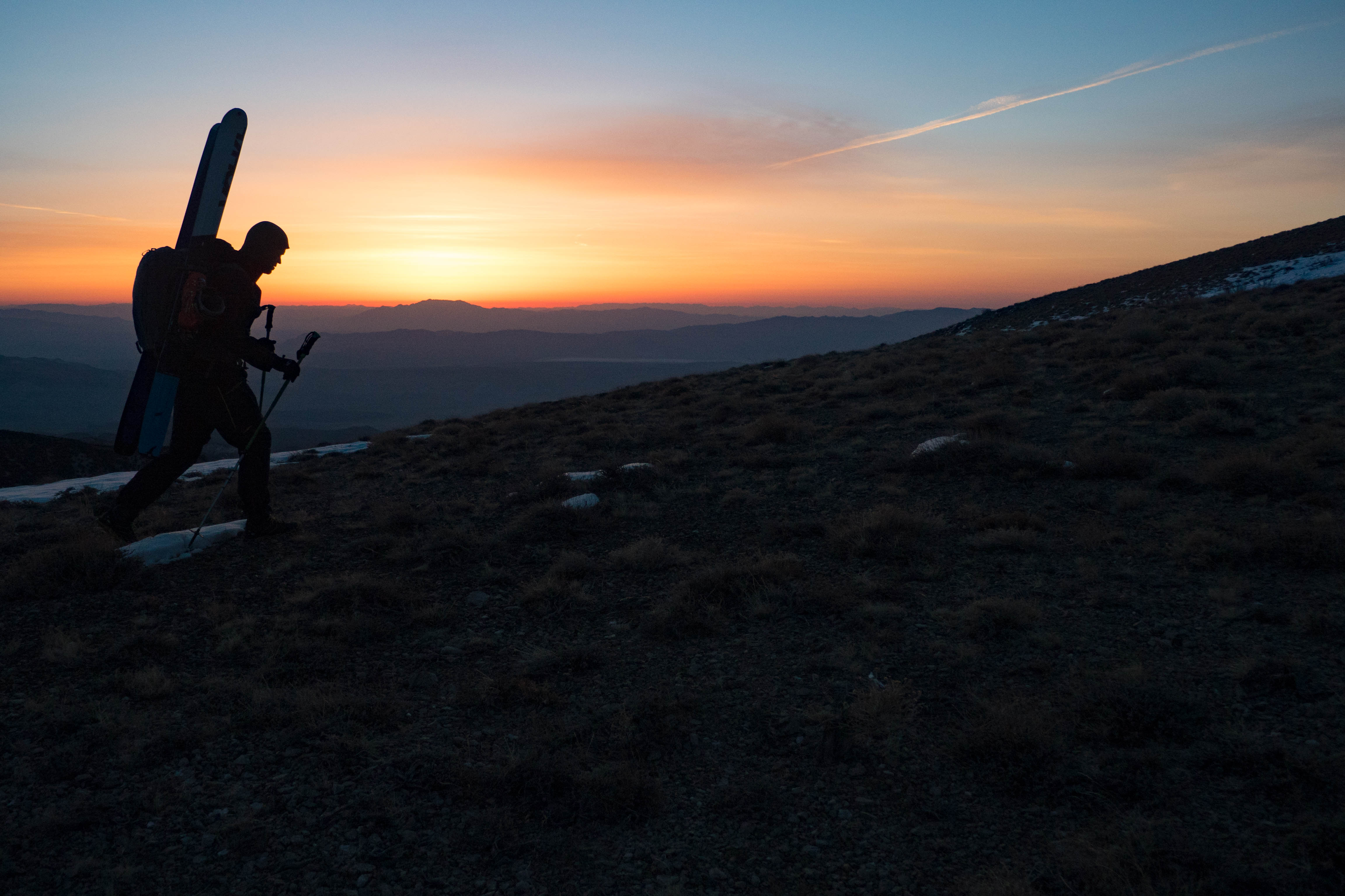 DP_WildWest_NV_Boundary-1310987 Climbing Nevada's Boundary Peak at Sunrise.