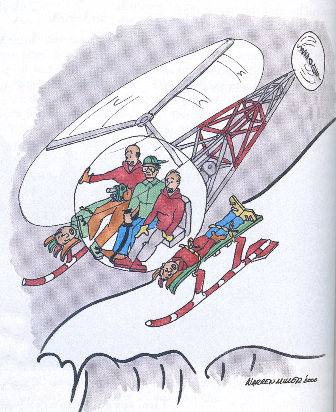 2001 first article illustration Warren's World Sept. 2001