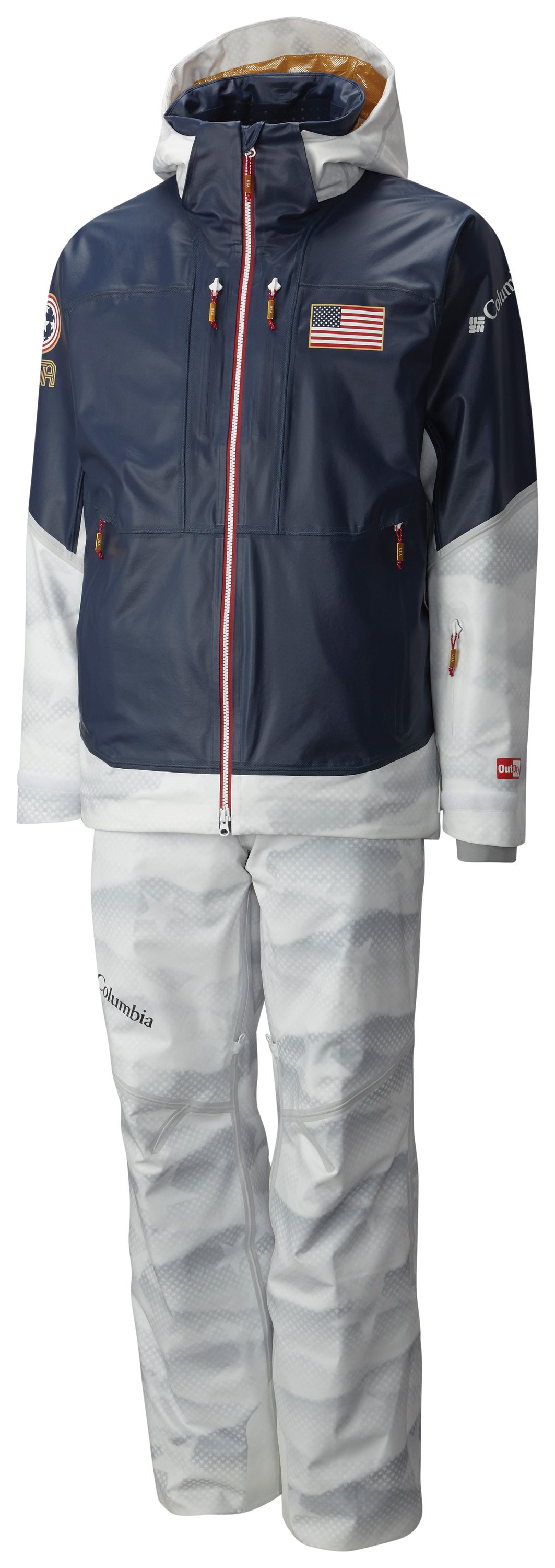 SKI0118_Oly_UniformMoguls_coColumbia The Columbia Uniform for American Mogul Skiers