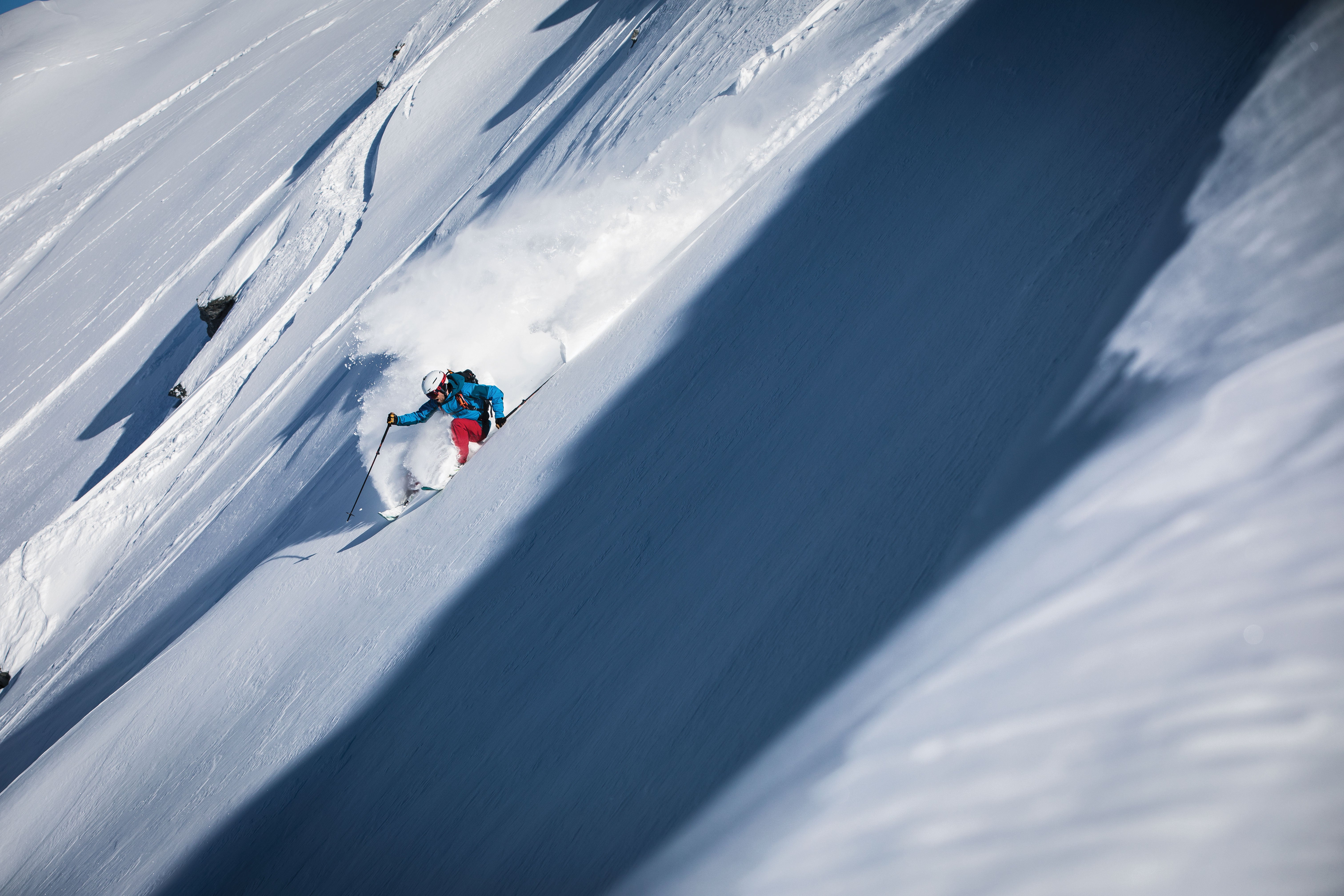 SKI0118_UTL4_creditSimonRicklin There's no dearth of powder turns accessible from the hut.