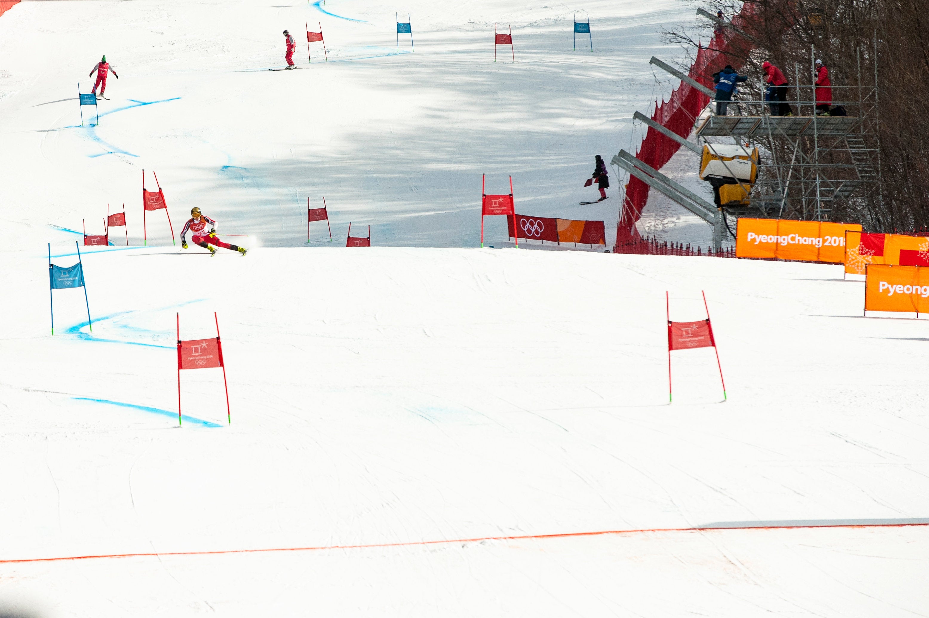 erik-read-can_mens-GS_crystal-sagan Erik Read of Canada at the end of run 2.