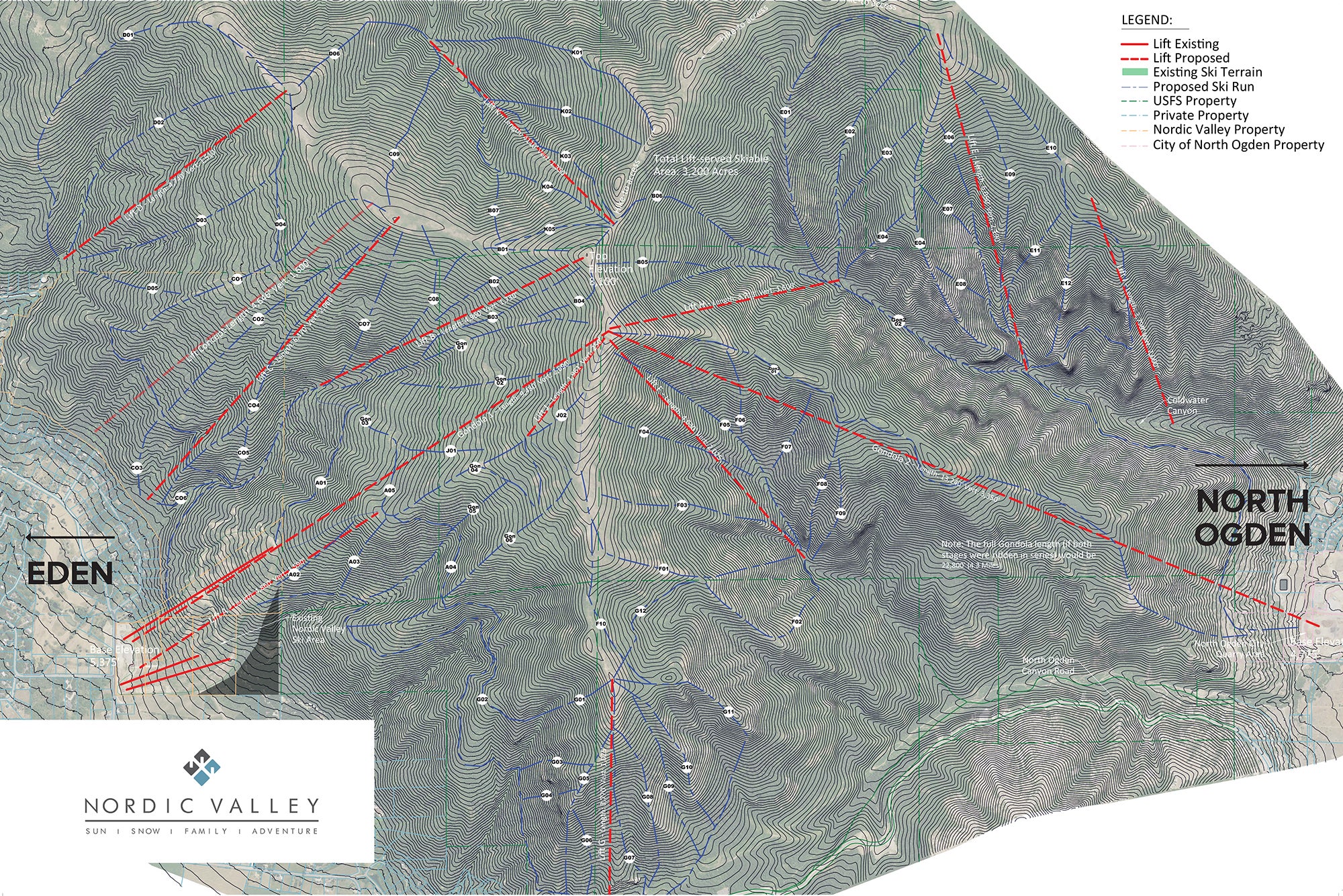Map (1) Nordic Valley Expansion Plans