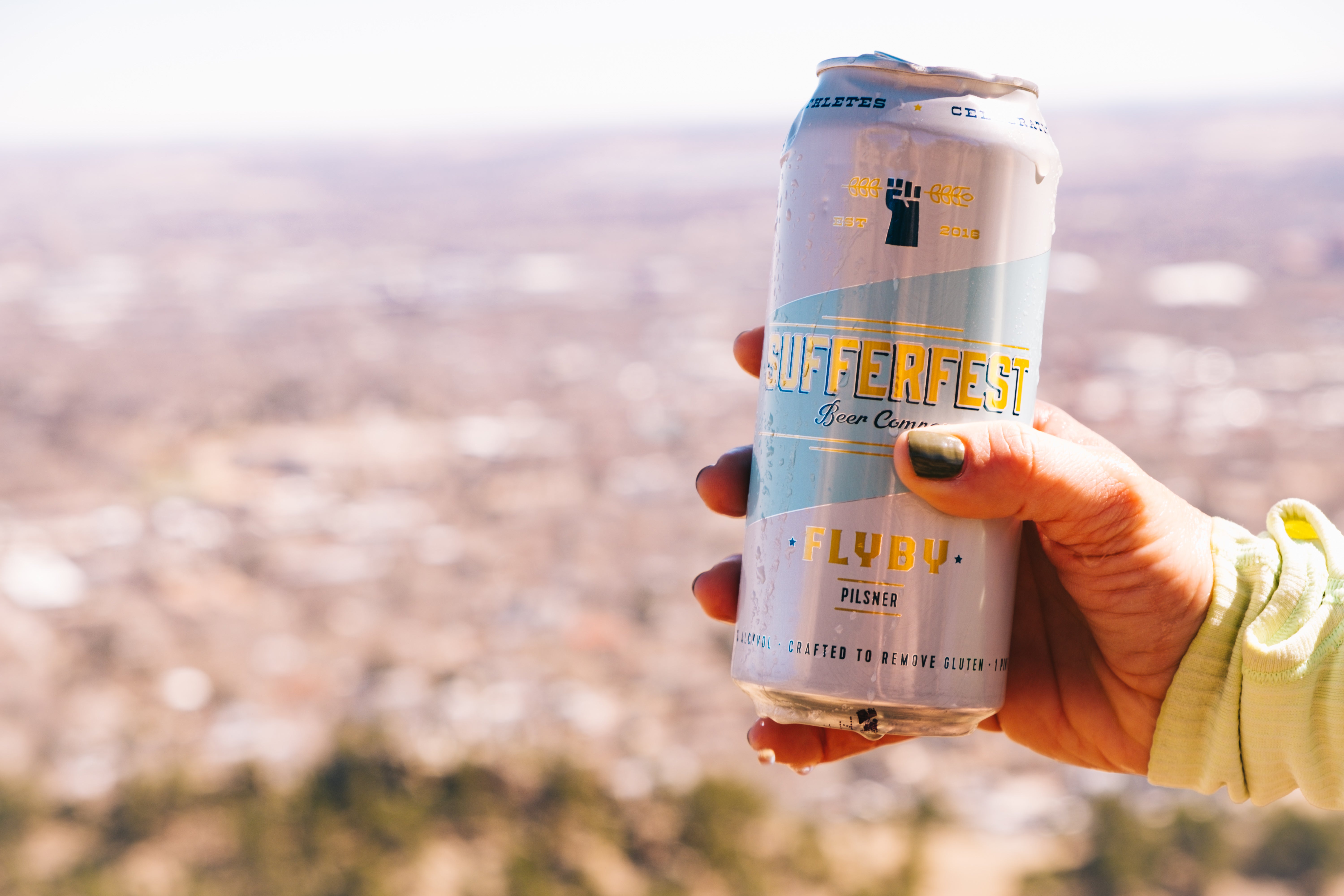Sufferfest_Flyby_Lifestyle_PhotoCredit_TK Sufferfest Beer Flyby Pilsner