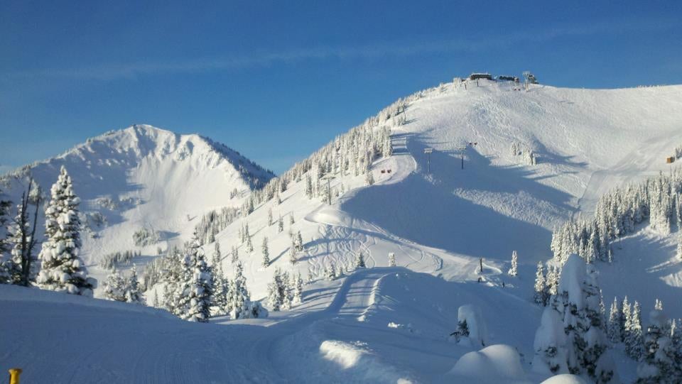 Crystal Mountain benefited the storm in the Northwest. Crystal Mountain