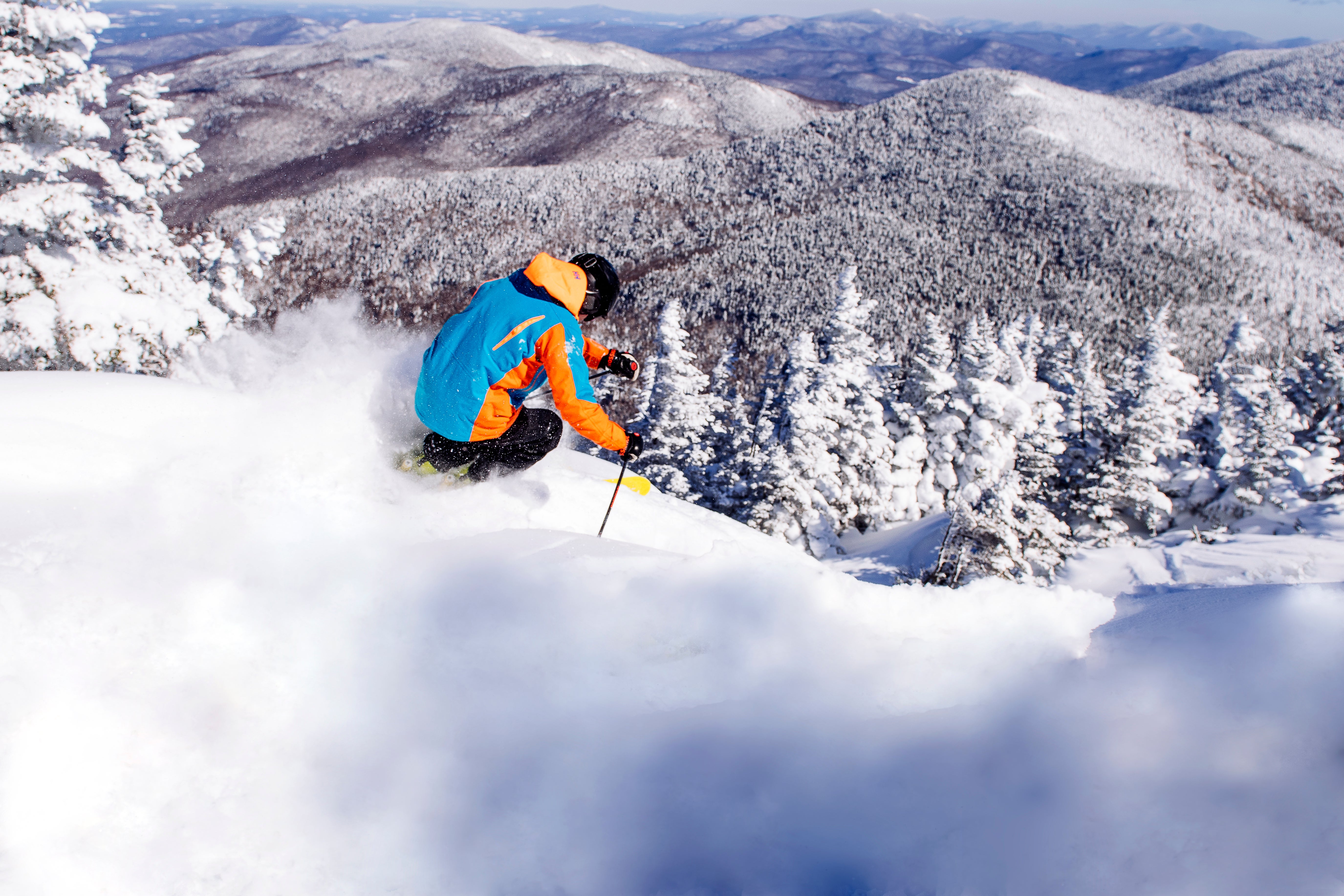 Good scenery - Smuggs Biggest East Coast ski resorts: Smugglers' Notch, Vermont