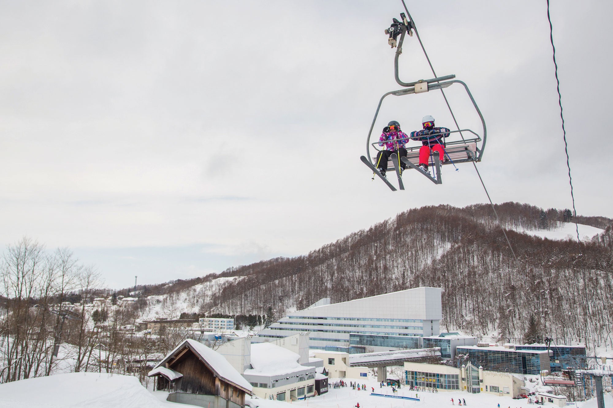 SKI1118-Japan-Yubari-Lift Chairlift at Yubari