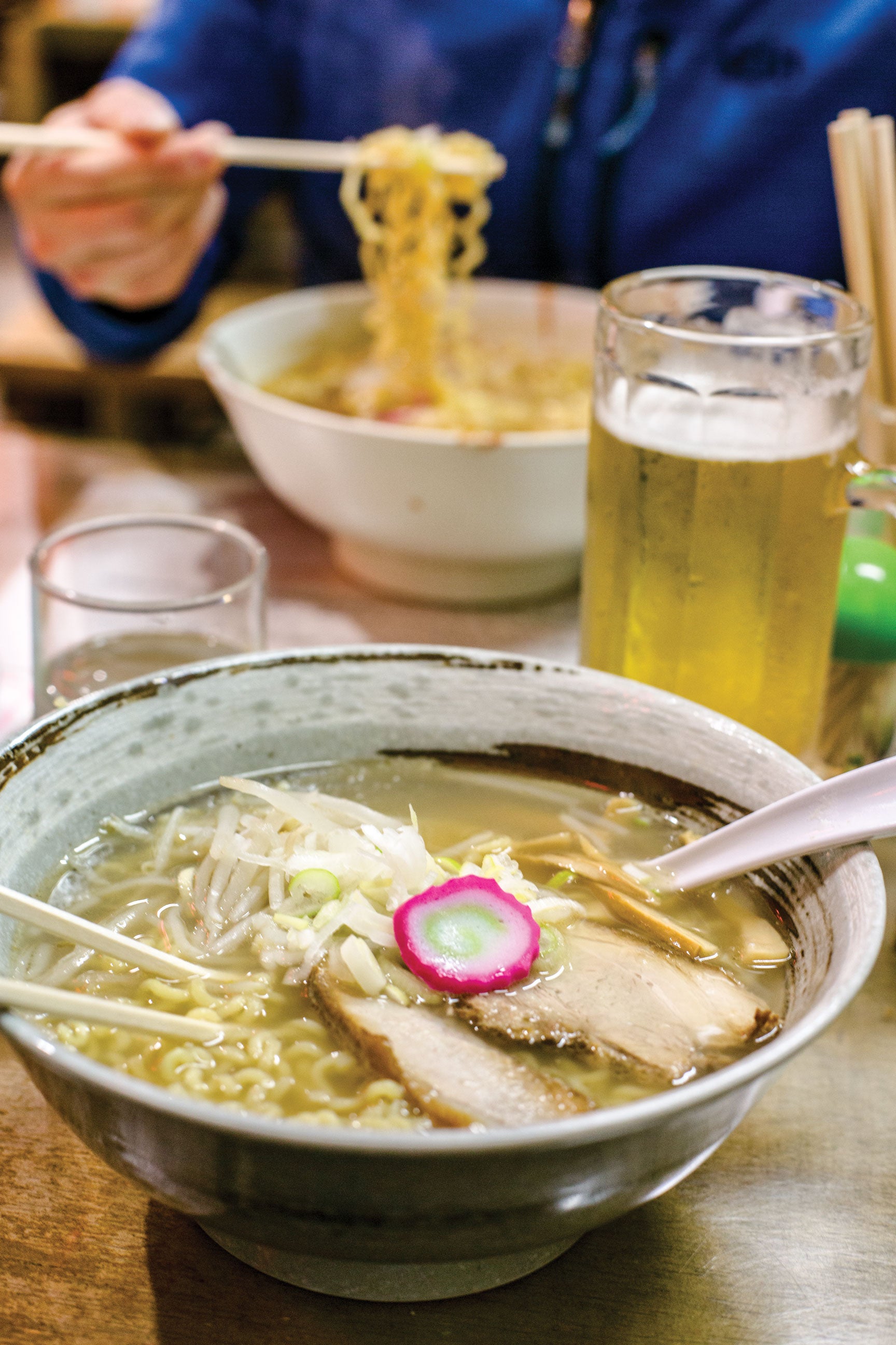 SKI1118-Japan-Yubari-Ramen Miso Ramen in Yubari