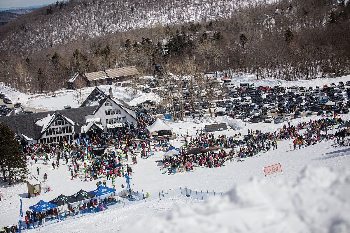 The Old Man and the Moguls Killington's Bear Mountain Mogul Challenge