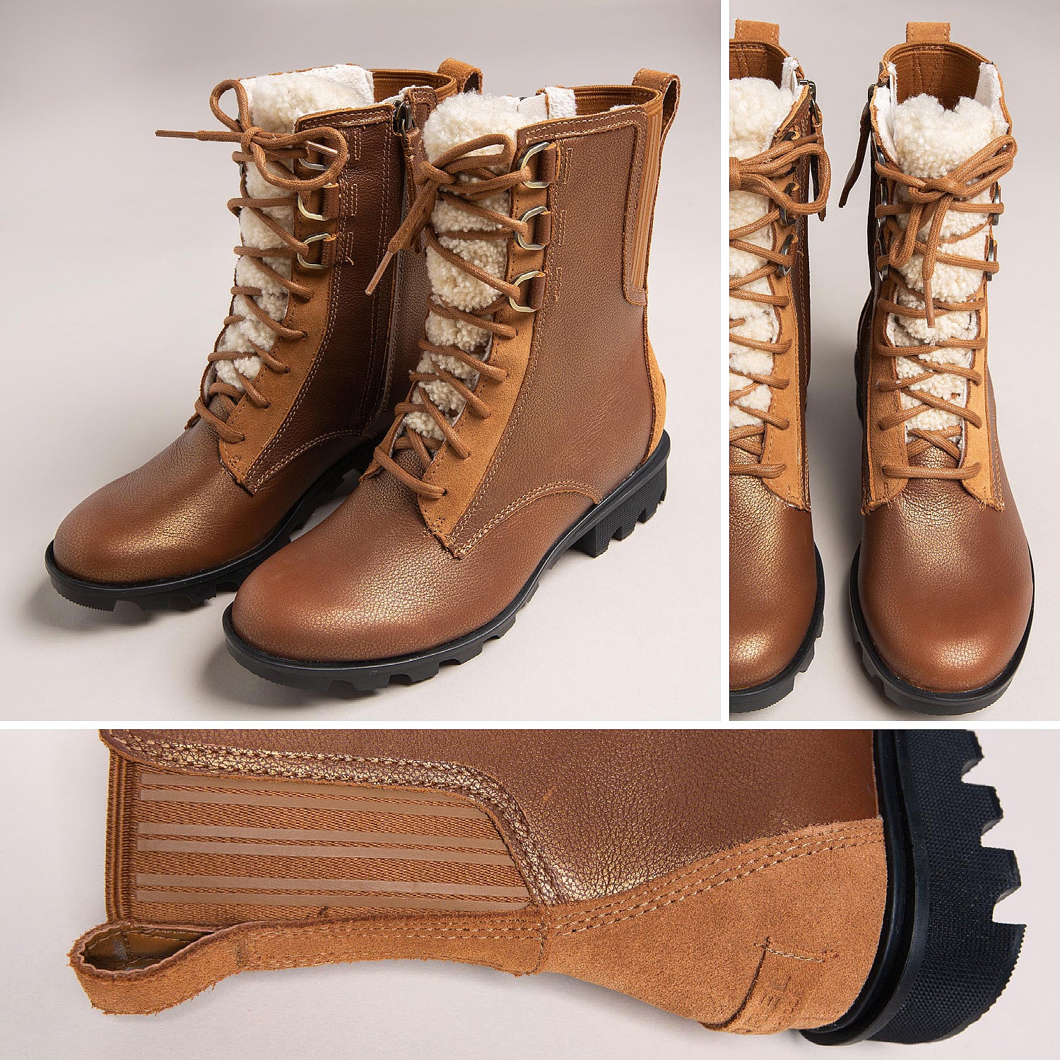 Ski-MountainStyle-Sherpa-w-Sorel Sorel Phoenix Lace Shearling Boot