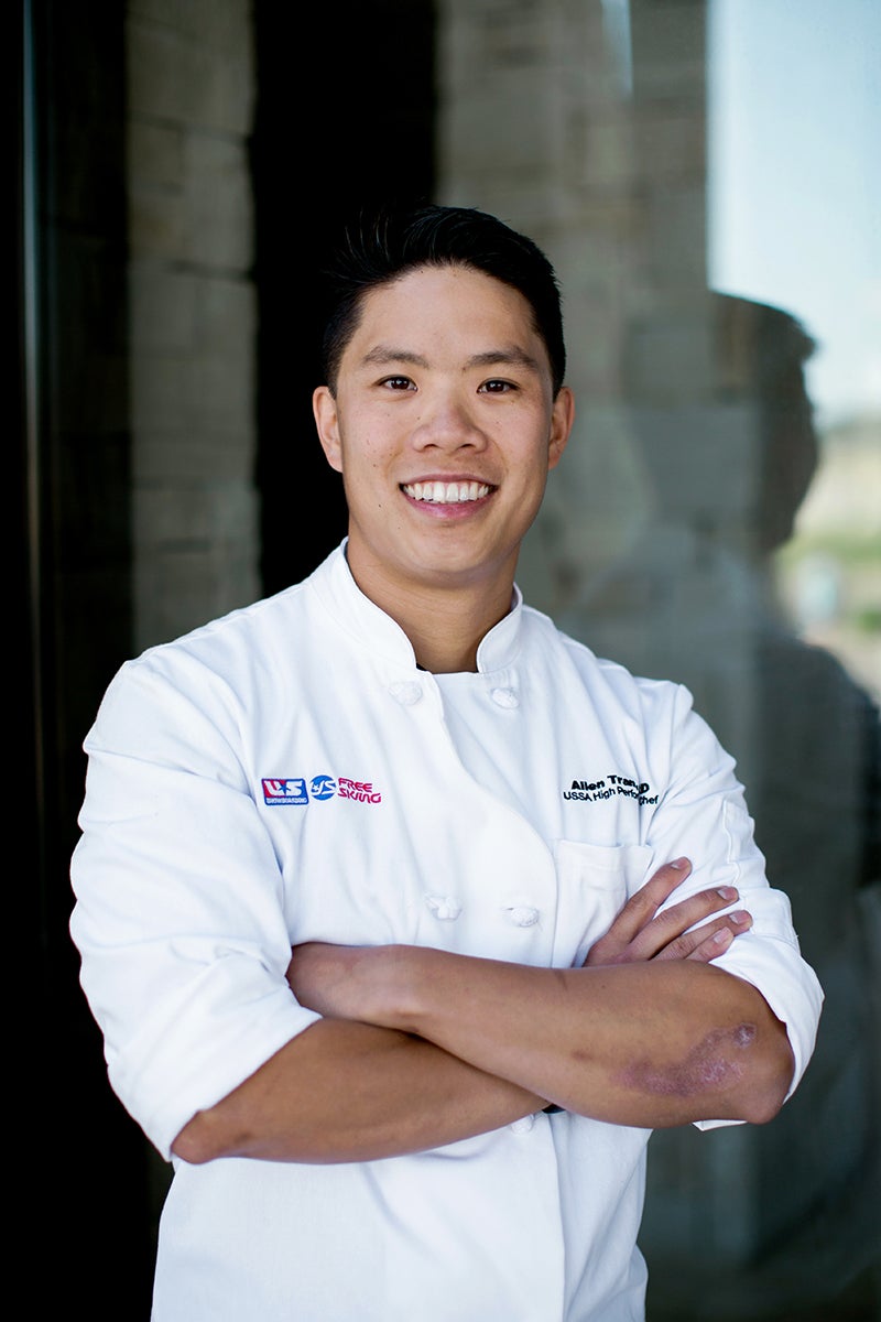 AllenTran-Bio U.S. Ski Team Head Chef Allen Tran