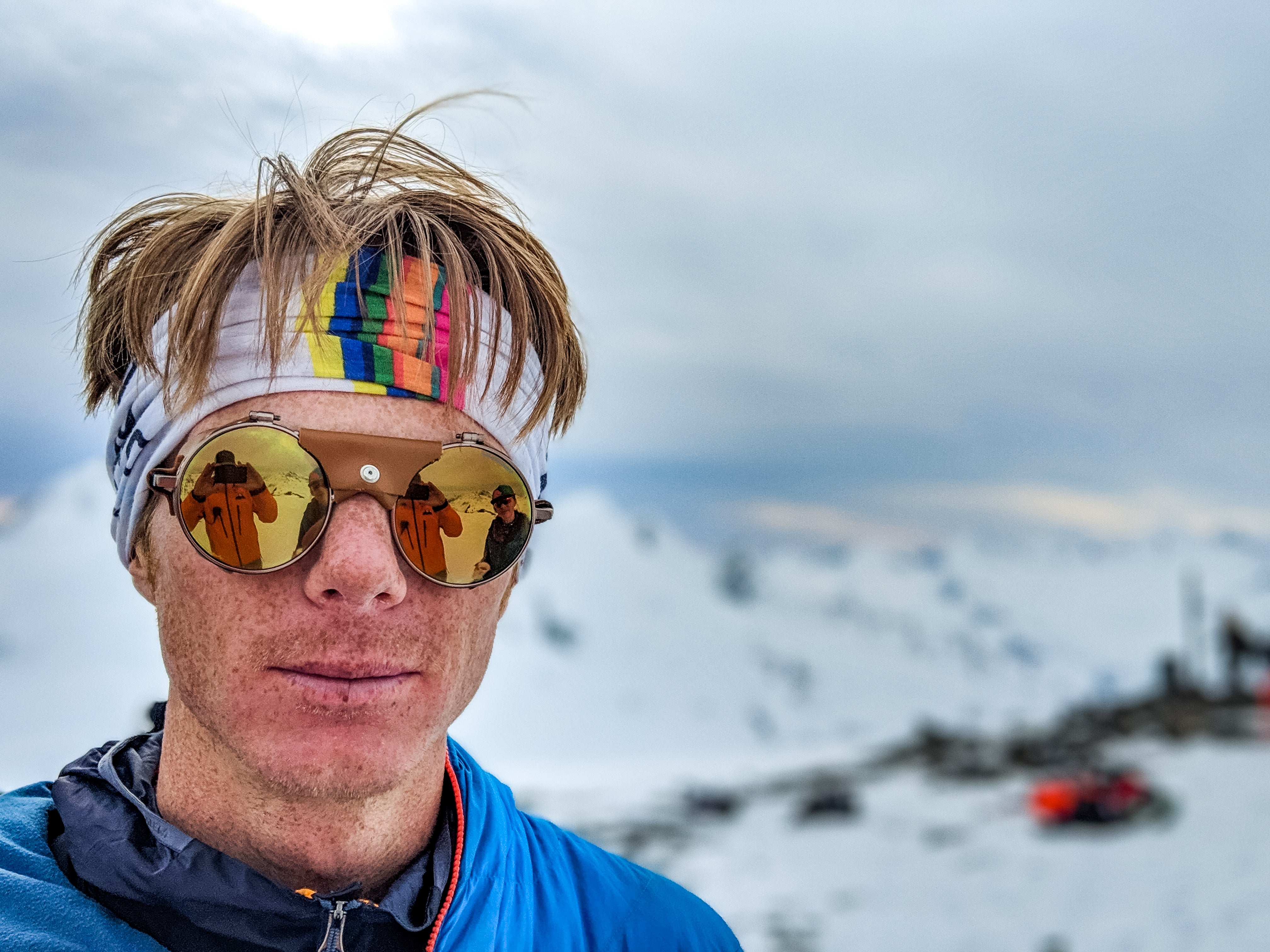 EricPoorePortrait_Salewa Salewa Rocky Mountain representative Eric Poore stands for a portrait in the mountains.