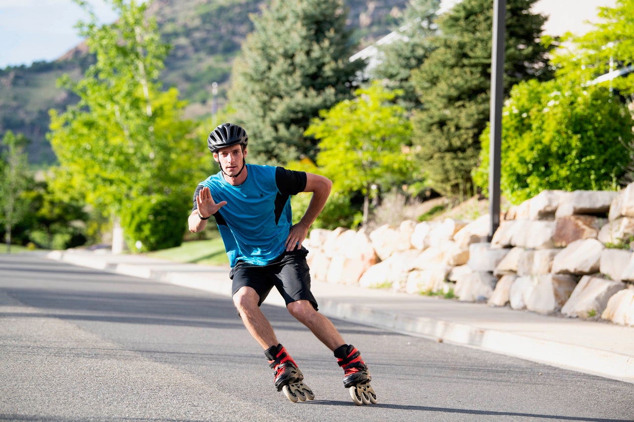 Uphillhanddown Brennan Rubie Rollerblading