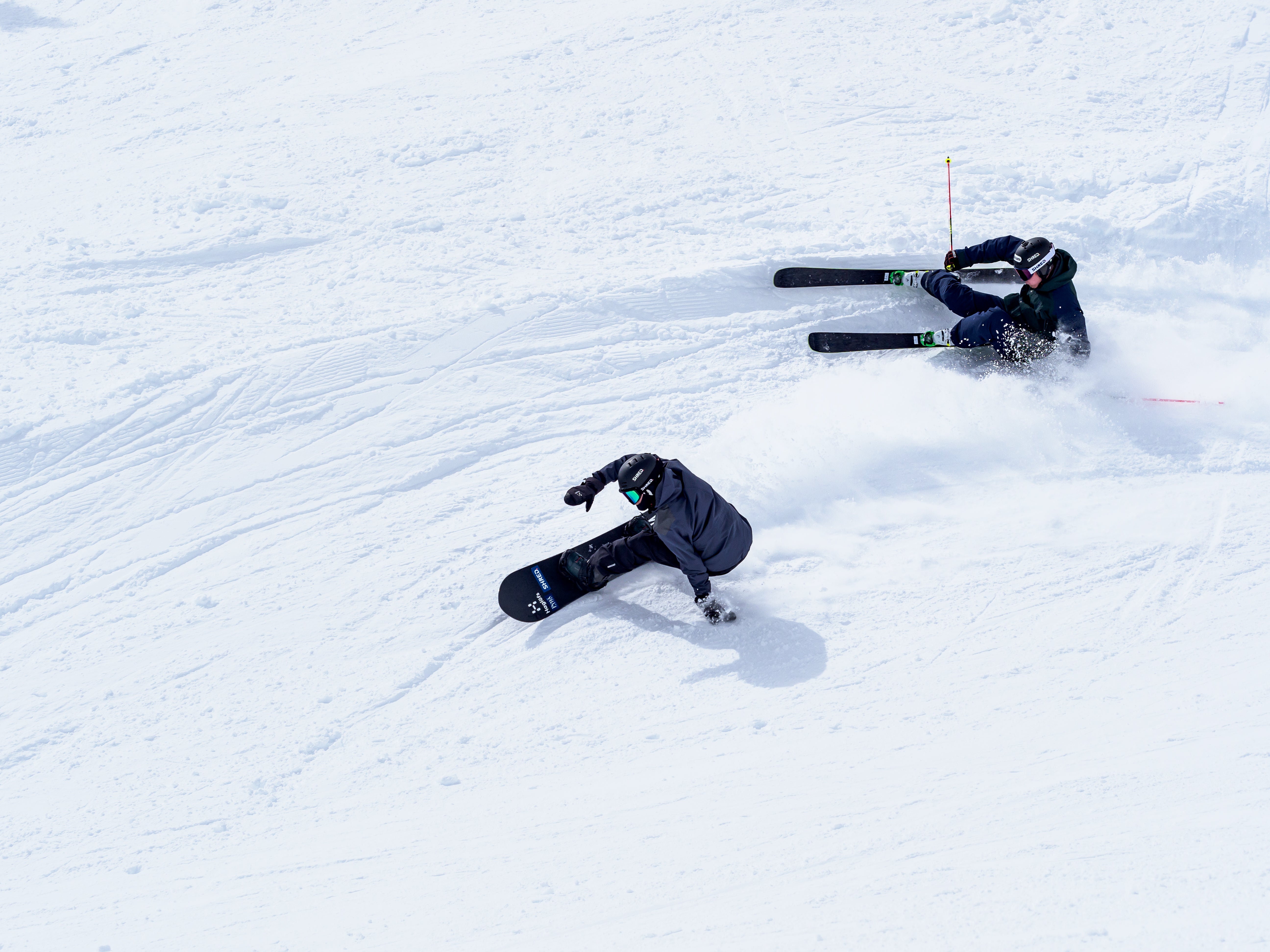 SHRED.-AoA-Ted Ligety + Antti Autti-by Simo Vilhunen-0212 Ted Ligety and Antti Autti carving down Snowbird in the new film
