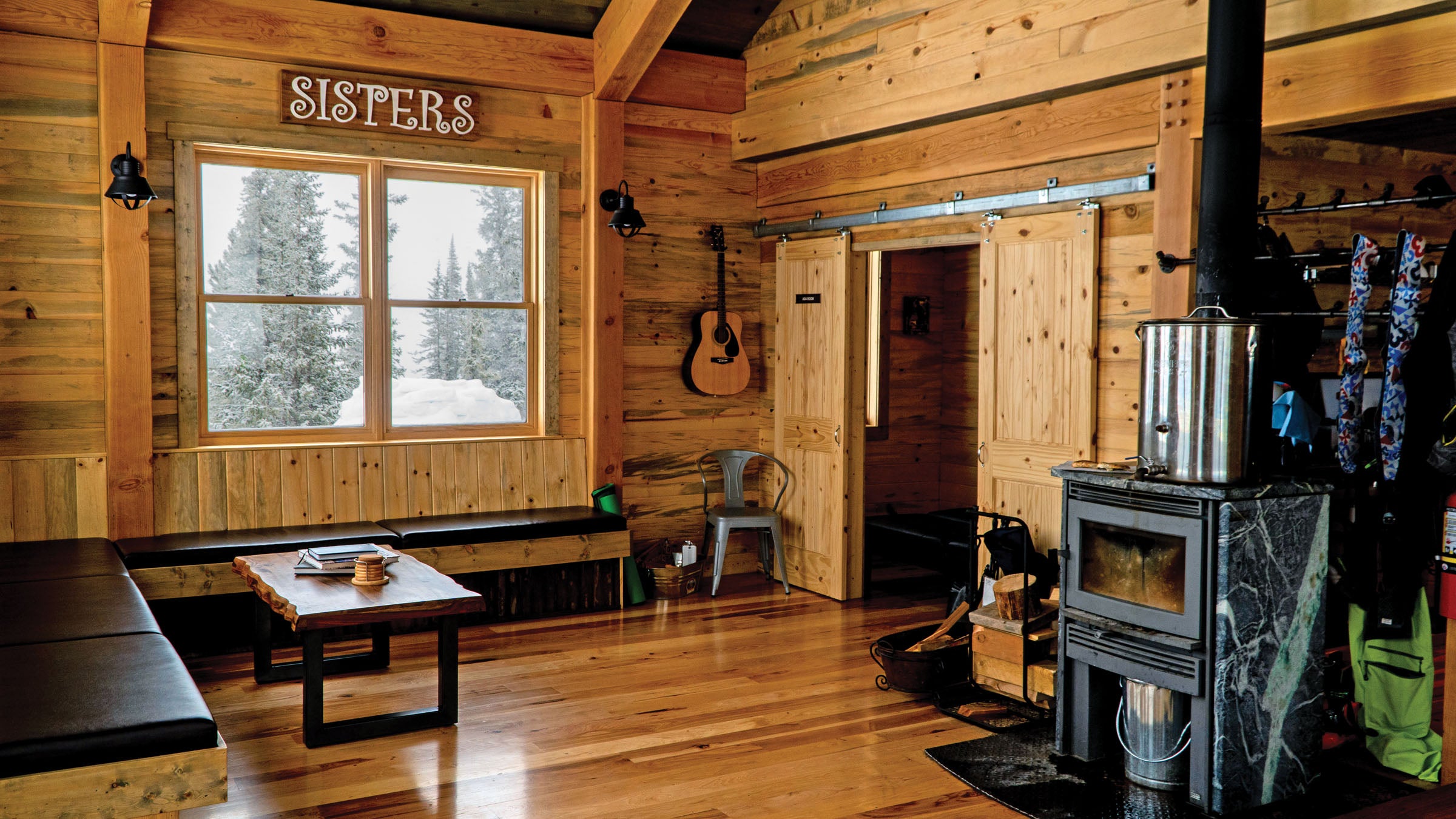 Introducing Sisters Cabin, A New 10th Mountain Division Hut