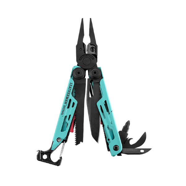 439-aqua-fanned Leatherman Signal Tool