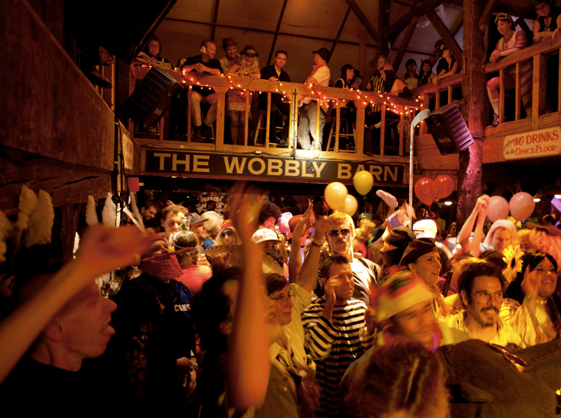 The Wobbly Barn, Killington, Vermont The Wobbly Barn's flammability isn't as much of a concern as its structural integrity. A group of fraternity brothers shoddily pieced it together in…
